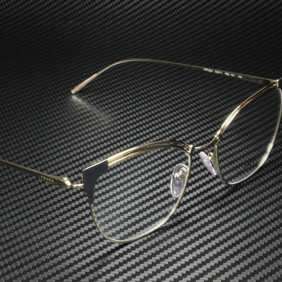 Prada Women's Grey and Gold Eyeglasses! - Picture 3 of 4